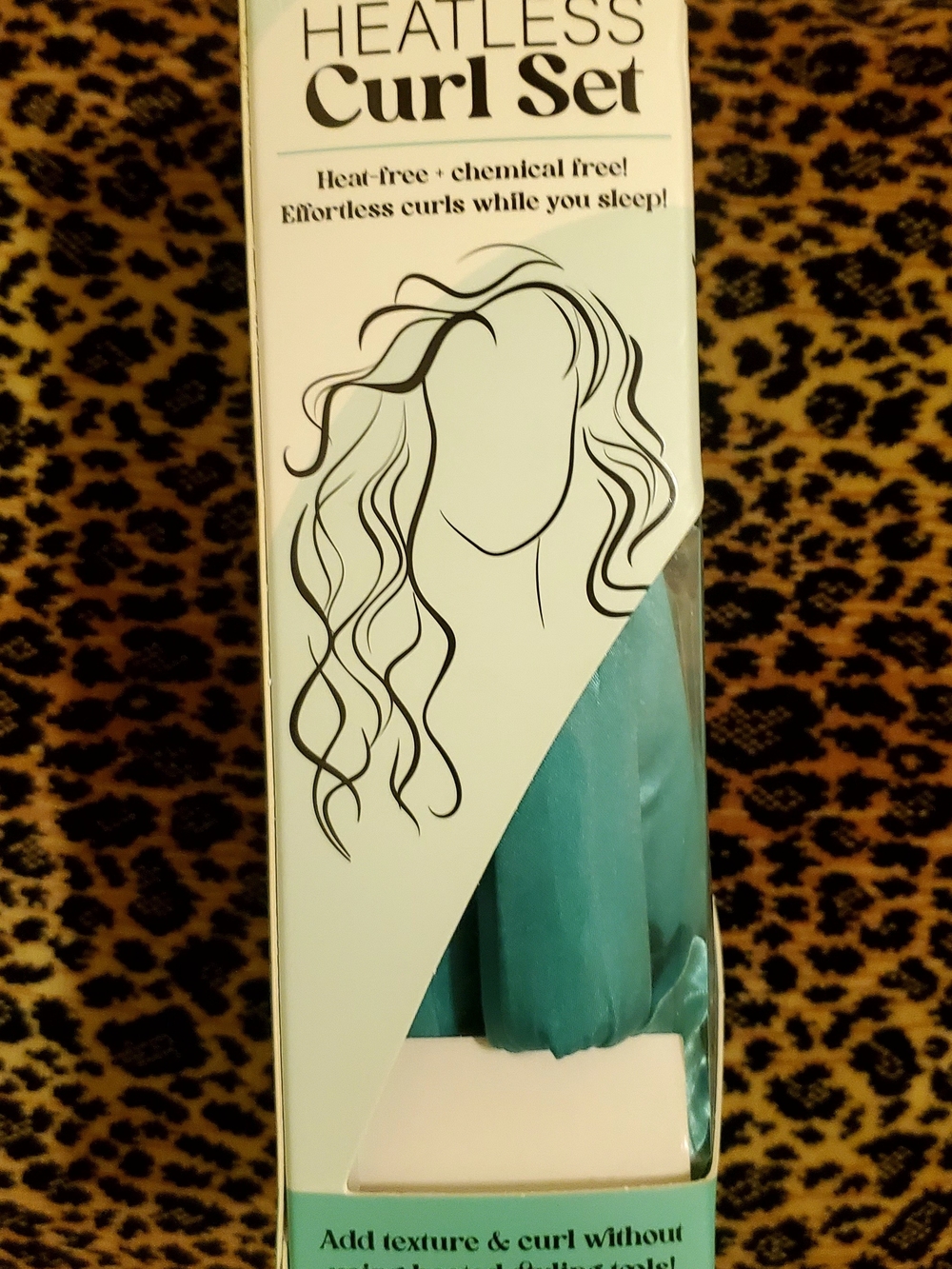 *Brand NEW Curly Q. Heatless Curl Set Hair – Heat-Free & Chemical Free  Styling